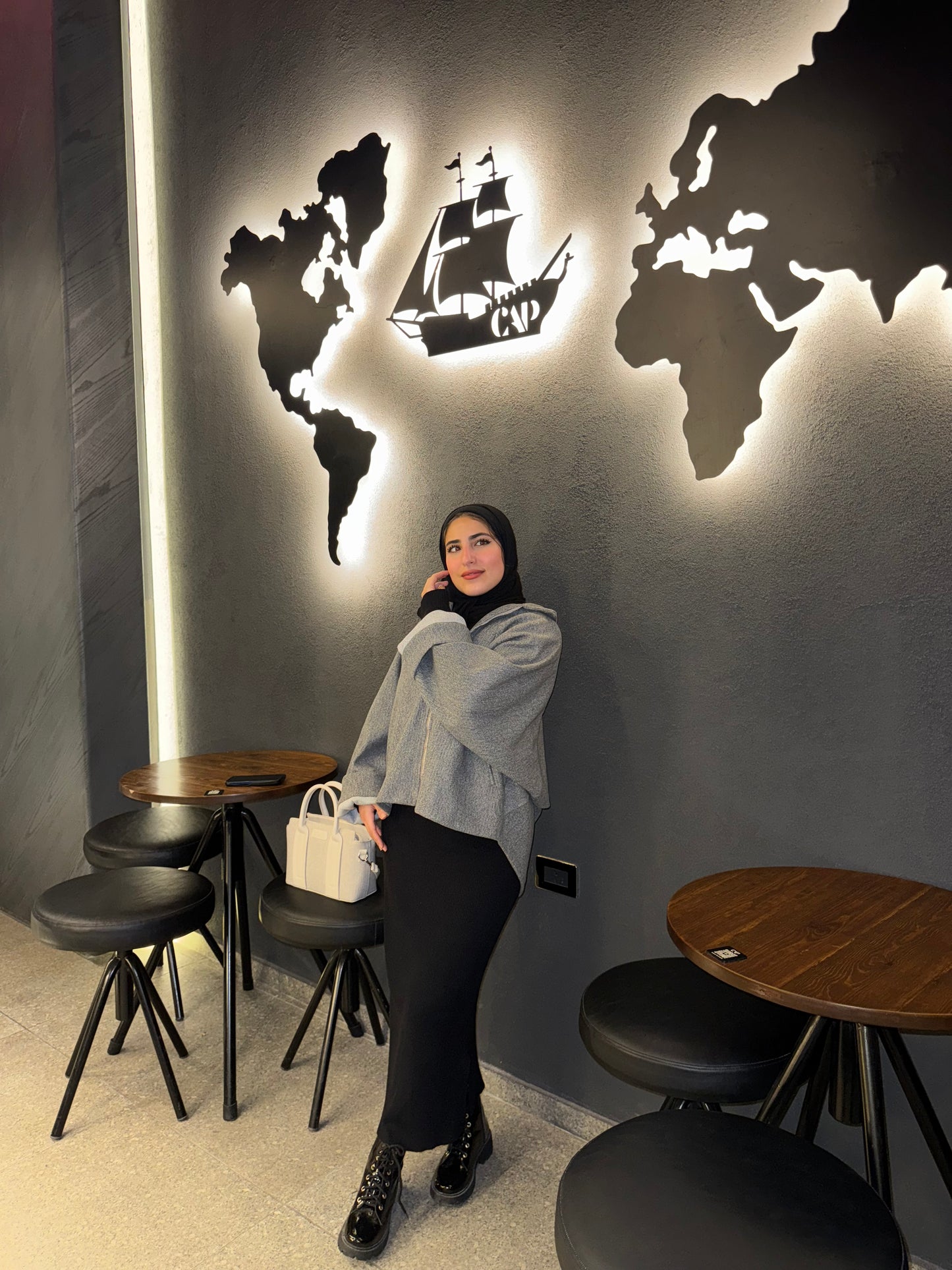 Zipped Wool Blouse : ( Gary )