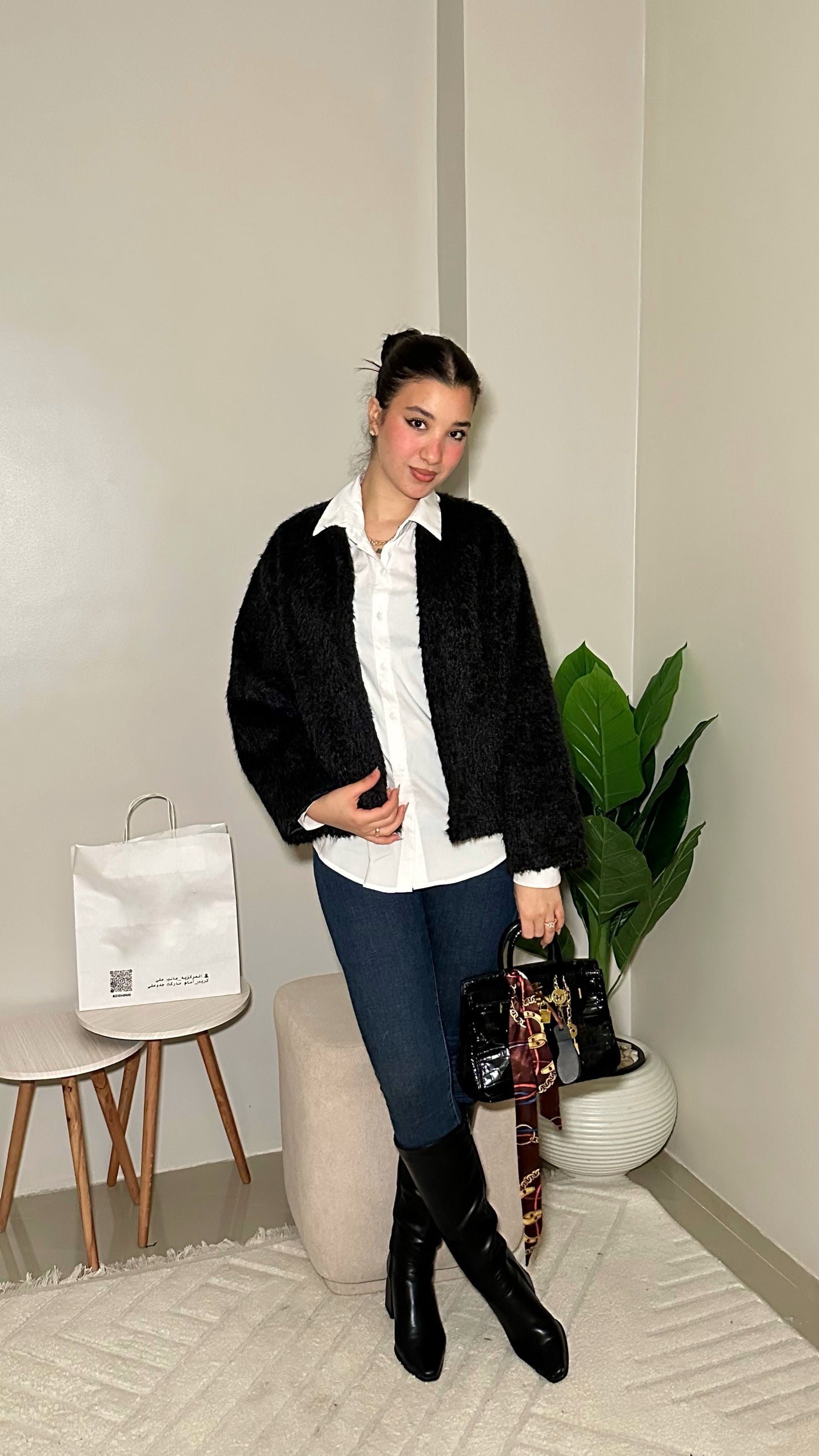 Soft Fur Elegance : ( black )