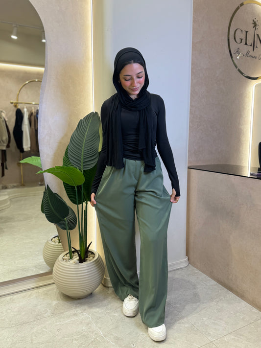 olive formal pants