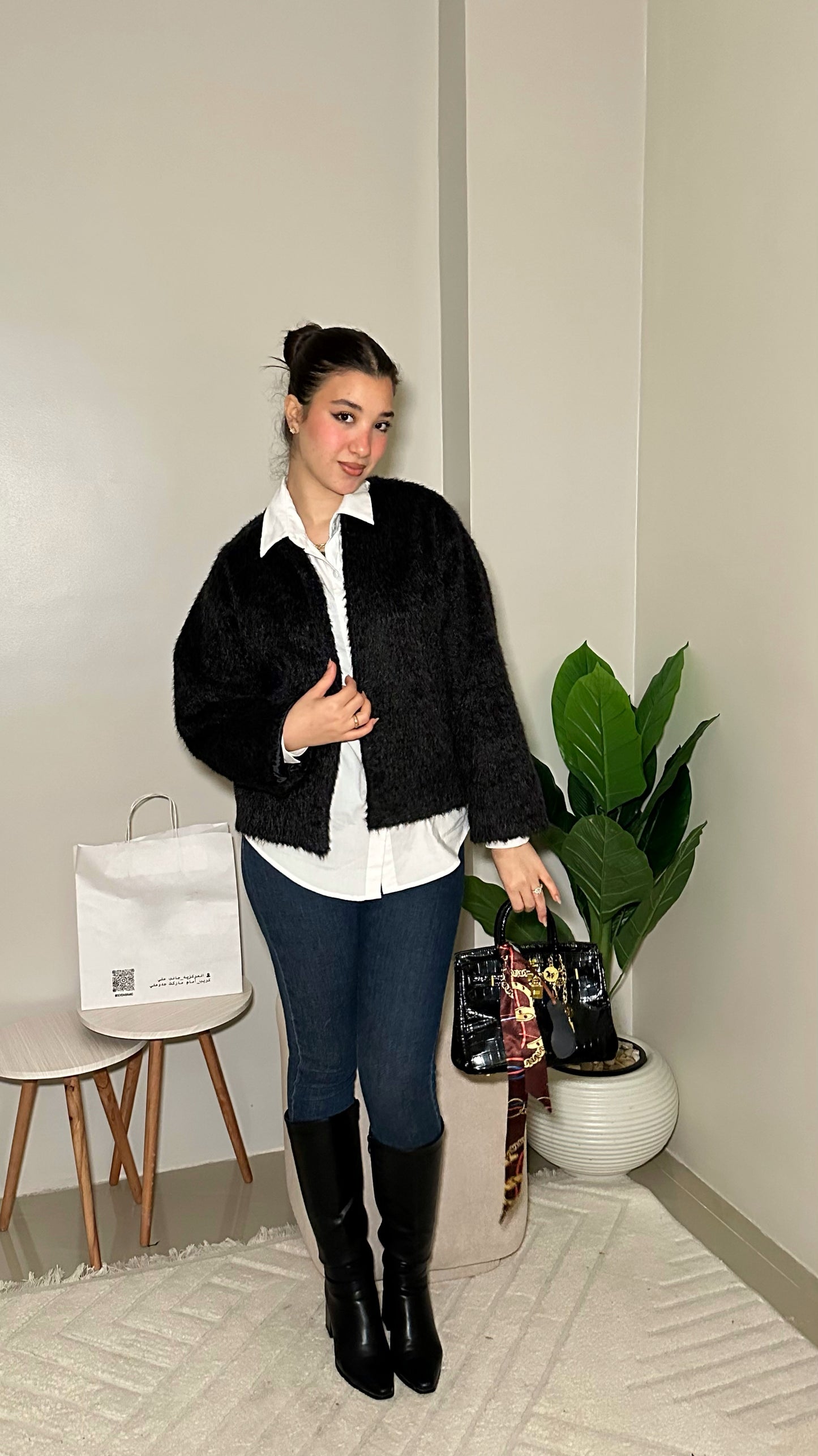 Soft Fur Elegance : ( black )