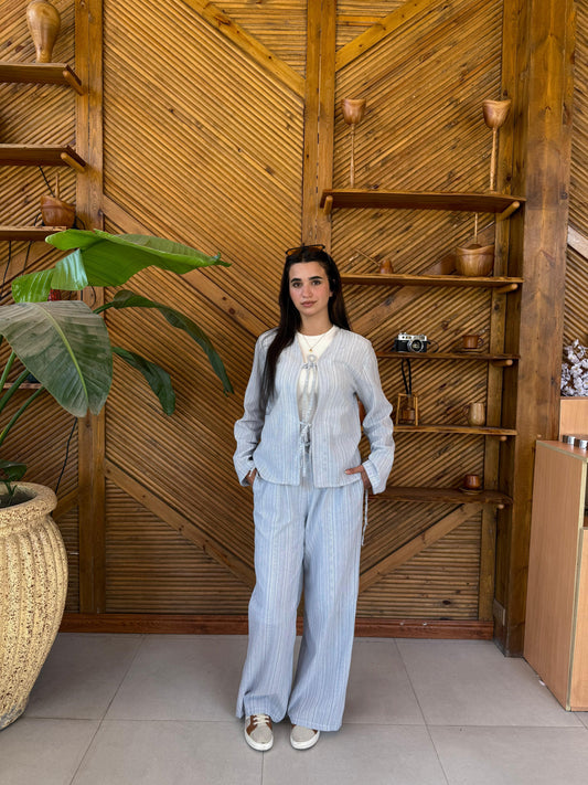 Striped Suit