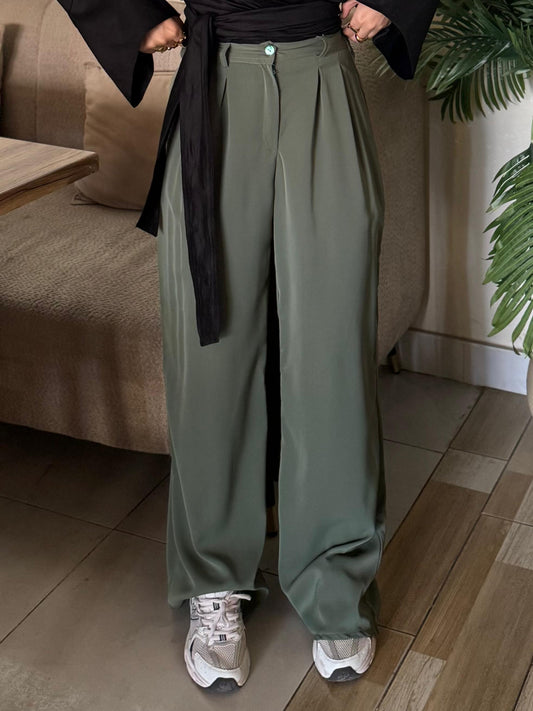 olive formal pants