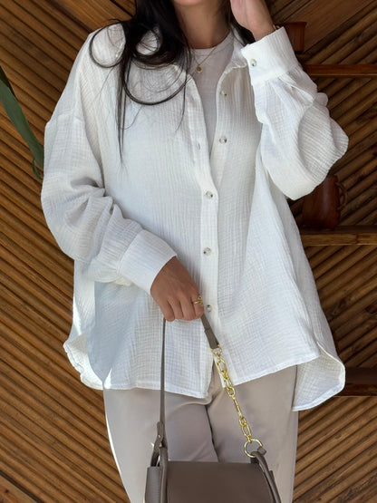 white breeze shirt
